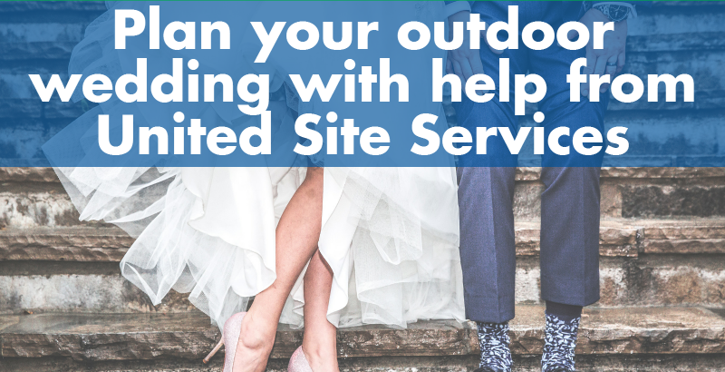 plan your wedding with united site services billboard